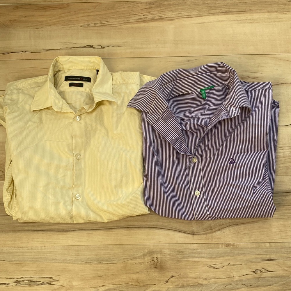 John Varvatos USA ‘Mens Button Front Shirt Bundle size Small.